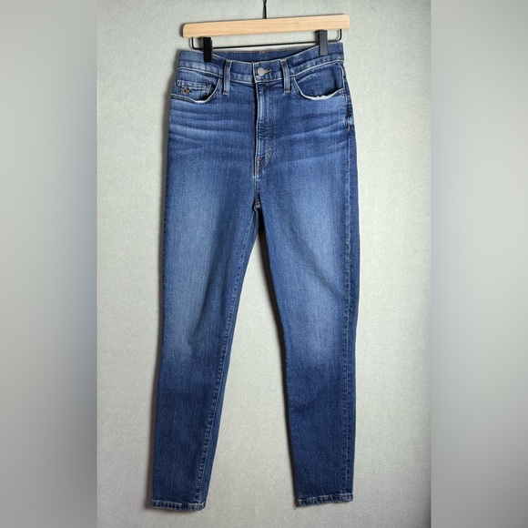 Outerknown Sea Jeans Women’s The Point Skinny Jean Vintage Dark Super Stretch 27 - Picture 1 of 14